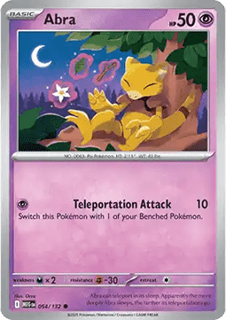 Abra - Mega Evolution (Common) [MEG-054]