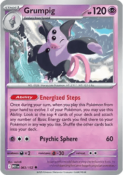 Grumpig - Mega Evolution (Uncommon) [MEG-063]