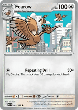 Fearow - Mega Evolution (Common) [MEG-103]