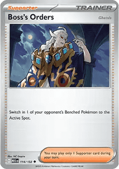 Boss's Orders - Ghetsis - Mega Evolution (Uncommon) [MEG-114]