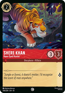 Shere Khan - Keen-Eyed Hunter - Whispers in the Well (Common) [10WHI-108]