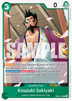 Kozuki Sukiyaki (EB04-014) - The Azure Sea's Seven (Common) [OP14-EB04-014]