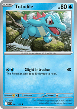 Totodile - Ascended Heroes (Common) [ASC-041]
