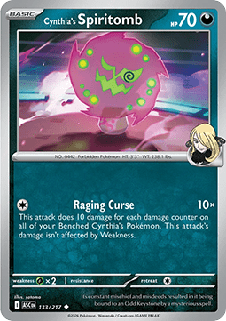 Cynthia's Spiritomb - Ascended Heroes (Uncommon) [ASC-133]