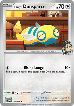 Larry's Dunsparce - Ascended Heroes (Common) [ASC-163]