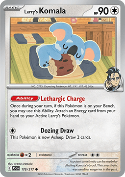 Larry's Komala - Ascended Heroes (Common) [ASC-175]