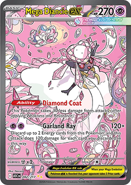 Mega Diancie ex - Ascended Heroes (Special Illustration Rare) [ASC-282]
