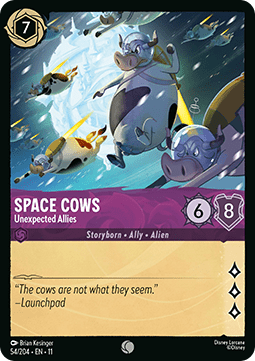 Space Cows - Unexpected Allies - Winterspell (Common) [11WSP-54]