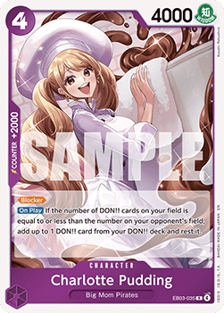 Charlotte Pudding (EB03-035) (V.1) - Heroines Edition (Rare) [EB03-035]
