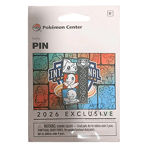 Pokémon International Championships 2026 Kanto Pin - Mega Evolution Products