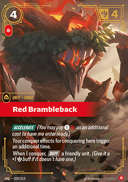 Red Brambleback (V.1 - Epic) - Unleashed (Epic) [UNL-029]