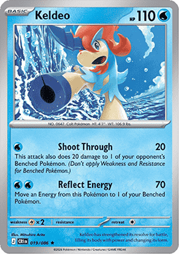 Keldeo - Chaos Rising (Uncommon) [CRI-019]