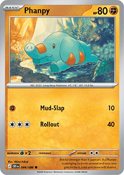 Phanpy - Chaos Rising (Common) [CRI-044]