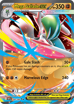 Mega Gallade ex - Chaos Rising (Double Rare) [CRI-048]