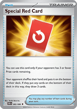 Special Red Card - Chaos Rising (Uncommon) [CRI-082]