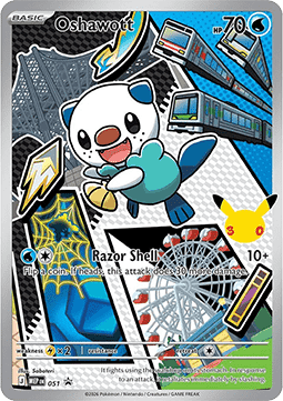 Oshawott - MEP Black Star Promos (Promo) [MEP-051]