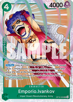 Emporio.Ivankov (OP16-026) (V.1) - The Time of Battle (Super Rare) [OP16-026]
