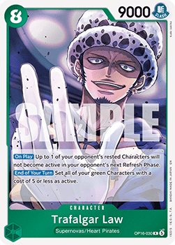Trafalgar Law (OP16-030) - The Time of Battle (Rare) [OP16-030]