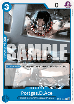 Portgas.D.Ace (OP16-049) - The Time of Battle (Common) [OP16-049]