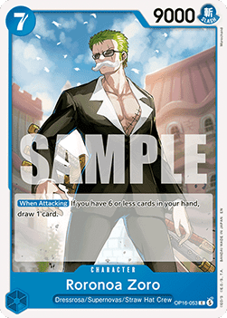 Roronoa Zoro (OP16-053) - The Time of Battle (Common) [OP16-053]