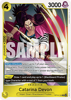 Catarina Devon (OP16-104) - The Time of Battle (Rare) [OP16-104]