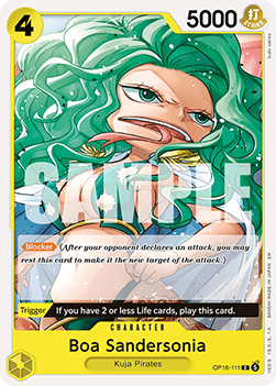 Boa Sandersonia (OP16-111) - The Time of Battle (Common) [OP16-111]