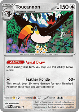 Toucannon - Pitch Black (Uncommon) [PBL-068]