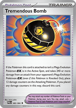 Tremendous Bomb - Pitch Black (Uncommon) [PBL-082]