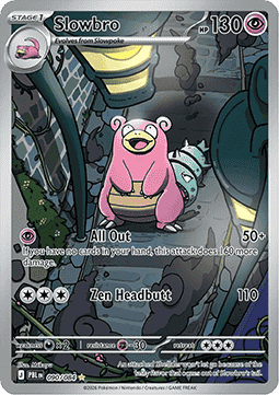 Slowbro - Pitch Black (Illustration Rare) [PBL-090]