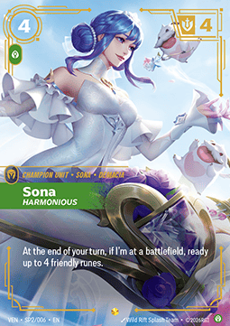 Sona, Harmonious - Vendetta (Showcase) [VEN-SP2]
