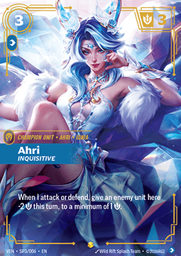 Ahri, Inquisitive - Vendetta (Showcase) [VEN-SP3]