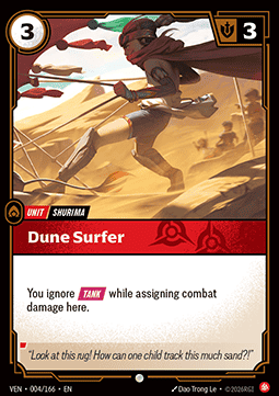 Dune Surfer - Vendetta (Common) [VEN-004]