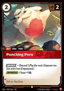 Punching Poro - Vendetta (Common) [VEN-007]