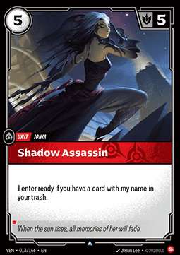 Shadow Assassin - Vendetta (Uncommon) [VEN-013]
