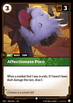 Affectionate Poro - Vendetta (Common) [VEN-024]