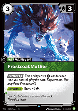 Frostcoat Mother - Vendetta (Uncommon) [VEN-032]