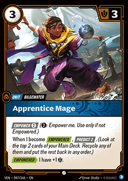 Apprentice Mage - Vendetta (Common) [VEN-047]