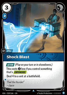 Shock Blast - Vendetta (Uncommon) [VEN-059]