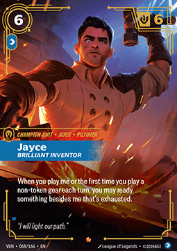Jayce, Brilliant Inventor (V.1 - Epic) - Vendetta (Epic) [VEN-068]