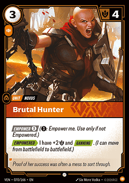 Brutal Hunter - Vendetta (Common) [VEN-070]