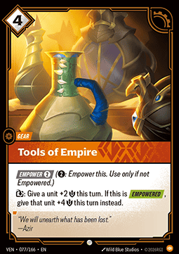 Tools of Empire - Vendetta (Common) [VEN-077]