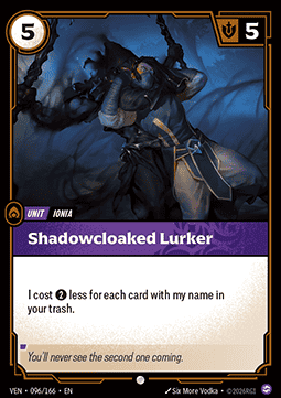 Shadowcloaked Lurker - Vendetta (Common) [VEN-096]