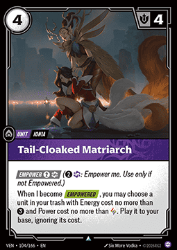 Tail-Cloaked Matriarch - Vendetta (Uncommon) [VEN-104]