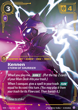 Kennen, Storm of Shuriken (V.1 - Epic) - Vendetta (Epic) [VEN-113]