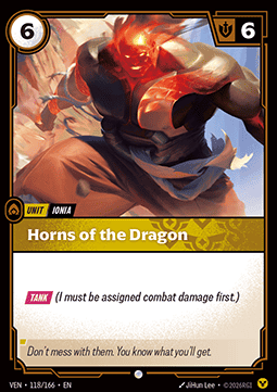 Horns of the Dragon - Vendetta (Common) [VEN-118]