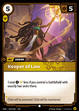 Keeper of Law - Vendetta (Common) [VEN-119]