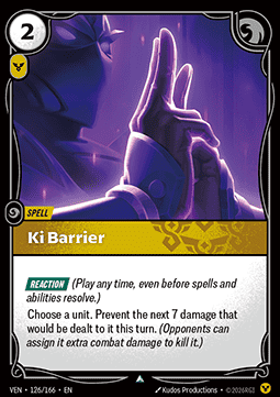 Ki Barrier - Vendetta (Uncommon) [VEN-126]
