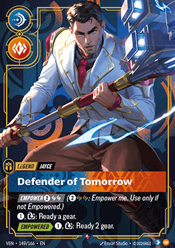 Jayce, Defender of Tomorrow (V.1 - Rare) - Vendetta (Rare) [VEN-149]