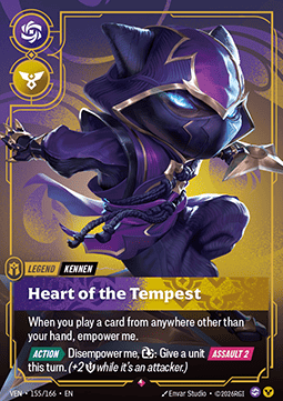 Kennen, Heart of the Tempest (V.1 - Rare) - Vendetta (Rare) [VEN-155]
