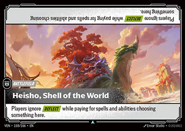 Heisho, Shell of the World - Vendetta (Uncommon) [VEN-158]